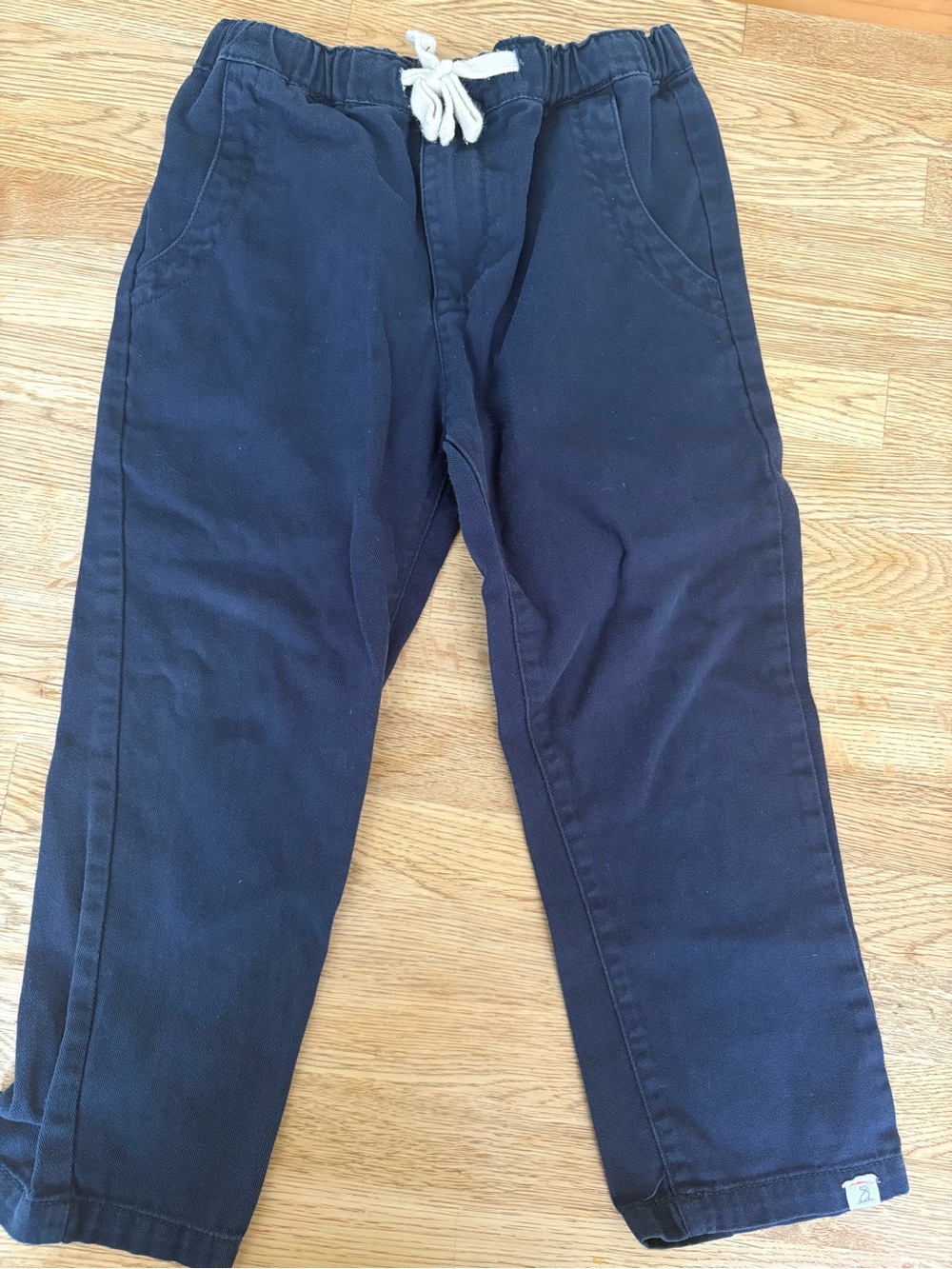 Me & Henry Boys Navy Drawstring Casual Pants